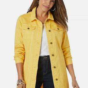 NEW Jessica London Denim Jacket 22w